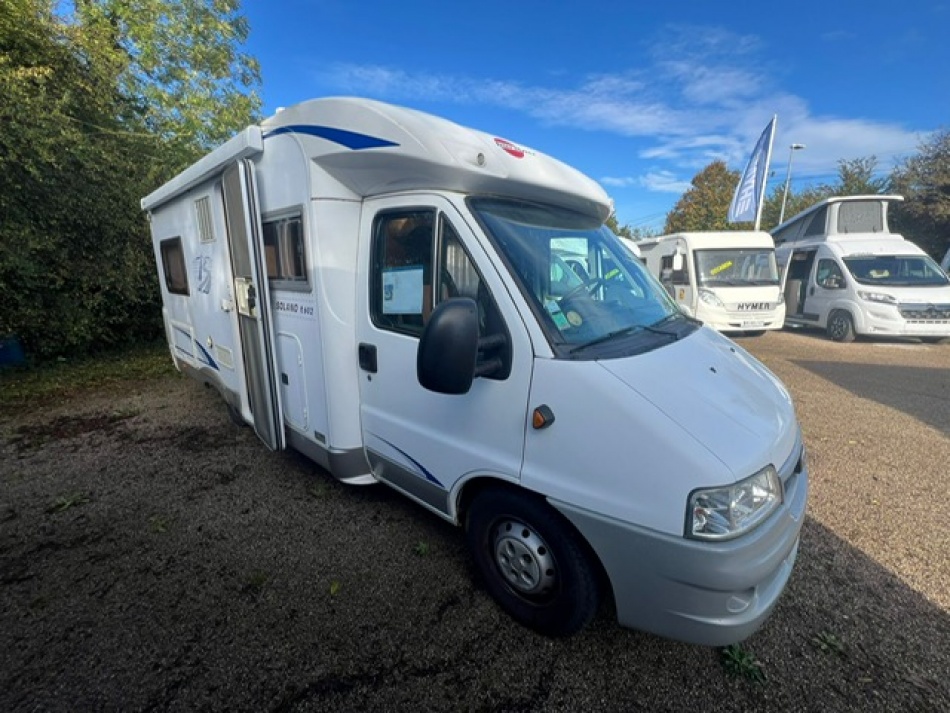 camping car BURSTNER SOLANO T602 modèle 2007